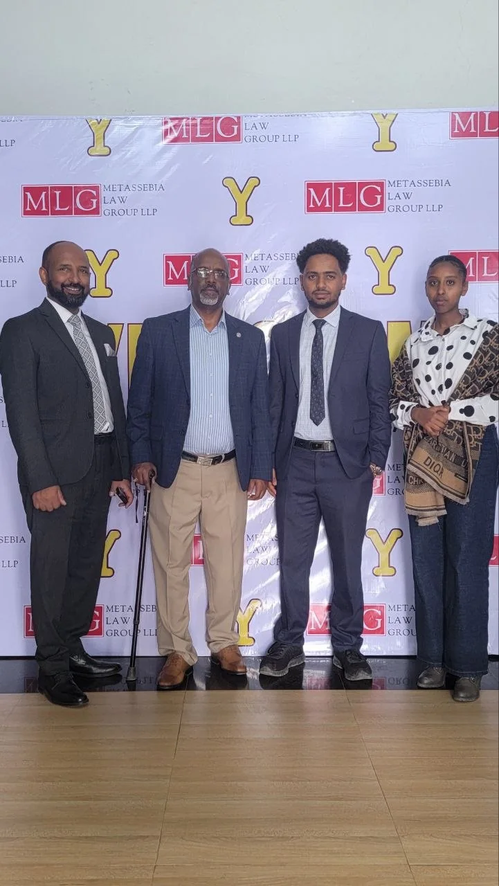 Yishak Baraki Desta participating in a panel discussion